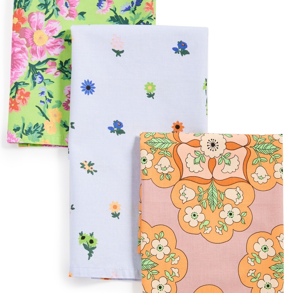 Baggu Reusable Cloth Set Consignment Florals